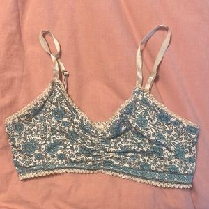 Pre-owned Spell Designs Kombi Bralette in Sage